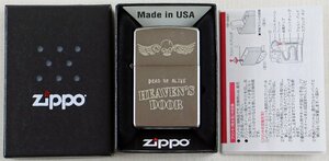 P☆未使用品☆喫煙具/オイルライター 『Processing in USA HEAVEN'S DOOR Z205-402743』 Zippo/ジッポー レギュラー・ケース レーザー加工