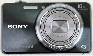 S◇ジャンク品◇コンパクトデジタルカメラ サイバーショット DSC-WX170 B ブラック ソニー/SONY 1820万画素/光学ズーム10倍 2012年発売