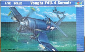 M◇未使用品◇プラモデル 1/32 Vought F4U-4 Corsair/コルセア TRUMPETER/トランペッター アメリカ海軍/第二次世界大戦/朝鮮戦争 未組立