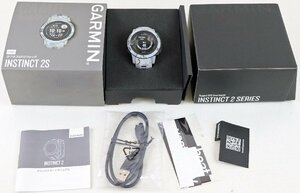 P◇中古品◇スマートウォッチ INSTINCT 2 SERIES GARMIN/ガーミン タフネスGPSウォッチ 箱・クイックスタートマニュアル・充電ケーブルつき