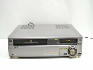 KM511●ジャンク品●SONY ソニー WV-H1　Hi8 VHS ビデオデッキ/ビデオカセットレコーダー　通電確認のみ/動作未確認