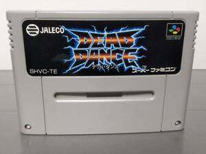 ※カセットのみ　DEAD DANCE デッドダンス　スーパーファミコン ソフト SFC Nintendo SNES SUPER Famicom　