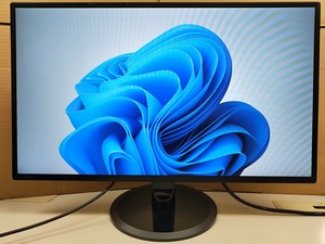 1円～ I-O DATA LCD-MF277XDB 27インチワイド液晶ディスプレイ 1台 ⑤