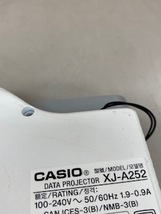 CASIO データプロジェクター XJ-A252 1台 11-16-B_画像4