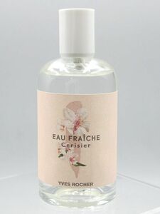 ◆残量たっぷり YVES ROCHER イヴロシェ オーフレッシュ EAU FRAICHE YR 香水 チェリーブロッサム フレグランス 100ml フランス◆