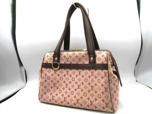 ☆LOUIS VUITTON ルイヴィトン イディール M92314 ジョセフィーヌPM ハンドバッグ ミニボストン レディース 中古☆