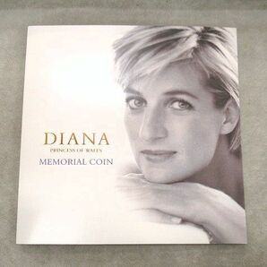 ▲▲未使用品 ROYAL MINT ロイヤルミント ダイアナ妃 DIANA メモリアルコイン 5ポンド PRINCESS OF WALES FIVE POUNDS カバー台紙付き▲▲の画像2