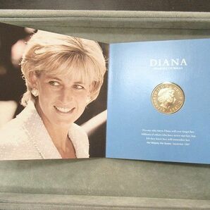 ▲▲未使用品 ROYAL MINT ロイヤルミント ダイアナ妃 DIANA メモリアルコイン 5ポンド PRINCESS OF WALES FIVE POUNDS カバー台紙付き▲▲の画像3