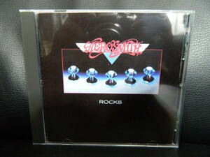 (2)　 AEROSMITH　　/　 　ROCKS　　 　日本盤　 　 ジャケ、日本語解説 経年の汚れあり