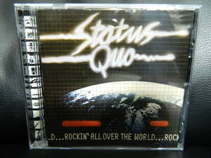 (1)　 Status Quo　　/　 　ROCKIN' ALL OVER THE WORLD　　 輸入盤　 　 ジャケ、経年の汚れあり