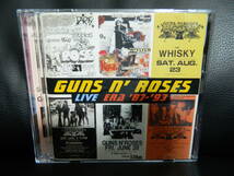 (11)　 GUNS N' ROSES　　/　　LIVE ERA　　’８７-’93 日本盤　　２枚組　ジャケ、日本語解説 経年汚れあり_画像1