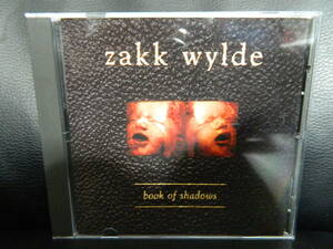 (25)　 Zakk Wylde　　/　　book of shadows 　　日本盤　　　ジャケ、日本語解説 経年汚れあり