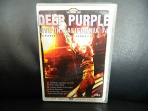 (39) 中古DVD　DEEP PURPLE　/ 　LIVE IN CALIFORNIA　　輸入盤　　DVDケース汚れ、ジャケ、傷み、汚れ　日本製ブルーレイで再生可能　