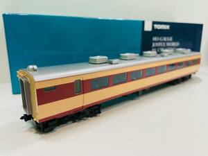 【B-12203】未使用 保管品 TOMIX トミックス HOゲージ HO-324 サハ481形 鉄道模型 客車 国鉄 動作未確認