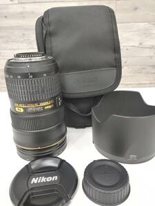 【D-1561】Nikon ニコン　AF-S NIKKOR 24-70mm f/2.8G ED 一眼カメラ用レンズ 稼働品