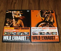 ◇新品未開封！DVD2巻「WILD EXHAUST 01＆02」ハーレーダビットソン_画像1