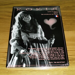 ◇新品未開封！KOKIA DVD「Live in paris 2007 les couleurs de Paris」