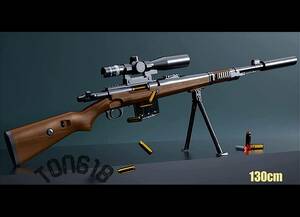 【実銃同様の排莢式！】98K ボルトアクションライフル銃 Kar98K 排莢式 モデルガン ブラウン