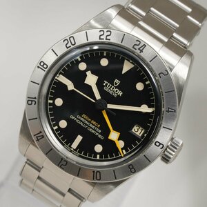 チューダー TUDOR 腕時計 ヘリテージ ブラックベイ プロ 79470 メンズ 自動巻 中古 極美品 [質イコー]