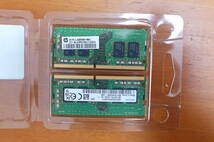 Samsung ノートパソコン用 メモリ DDR4-3200 PC4-25600 8GB L46598-001 x2枚_画像2