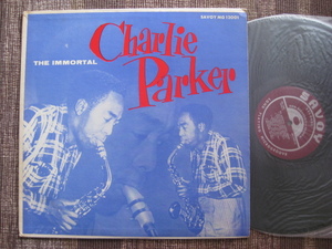 ☆♪THE IMMORTAL CHARLIE PARKER☆Miles Davis/Bud Powell/etc☆SAVOY MG 12001☆両RVG☆US盤☆LP☆