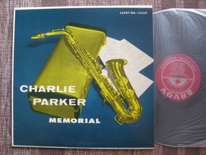 ☆♪CHARLIE PARKER MEMORIAL Vol.2☆Bud Powell/Miles Davis/John Lewis/etc☆SAVOY MG 12009☆両RVG☆US盤☆LP☆