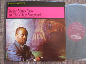 ★JUNIOR MANCE TRIO♪AT THE VILLAGE VANGUARD★Ben Riley/Larry Gales★JAZZLAND JLP 941★US盤★LP★