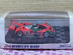 500円スタート！未使用品　1／87 Mazda 787 B, No.55, Winner Le Mans 1991 Weidler - Gachot - Herbert 