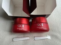 未使用新品 SK-II エスケーツー スキンパワー 80g SKINPOWER CREAM SK2 SK-2 美容乳液 乳液 2個 セット まとめ お得_画像6