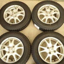 冬 新品 2023年製 4本SET 会社宛 送料無料 145/80R13×4J 75Q グッドイヤー アイスナビ 7 アルミ タント ミラ アルト ラパン モコ NO,D3120_画像5