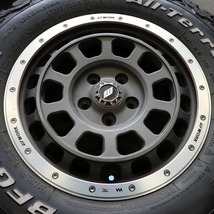 夏4本 会社宛 送料無料 235/70R16×7J LT BFグッドリッチ オールテレーン T/A KO2 WORK クラッグ T-グラビック アルミ デリカD:5 NO,E6351_画像2