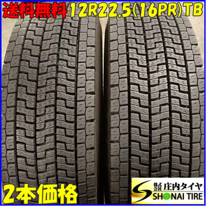 冬 2本SET 会社宛 送料無料 12R22.5 16PR TB ヨコハマ ZEN903ZW 地山 溝有り 大型 バス キャリアカー 効き重視モデル NO,E6562