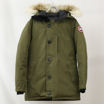 中古良品カナダグースCANADA GOOSE JASPER PARKA HERITAG #M ブランド ナイロン 3438JM カーキ系 ランク：A us-2 メンズ usd_out_画像1