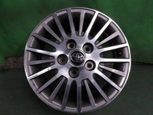 ☆　ホイール　TOYOTA　トヨタ　ENKEI　15×5.5J　+45　PCD114.3　5H　ポリッシュシルバー　15インチ　1本　ジャパンタクシー☆