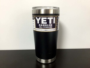 YETI イエティ 20オンス ブラック 20oz ランブラー タンブラー 保温 保冷 アウトドア 水筒 ボトル