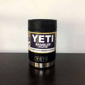 YETI イエティ ランブラー コルスター ブラック 12オンス 12oz 缶クーラー 保温 保冷 アウトドア 水筒 ボトル