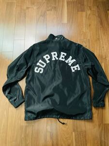 Sサイズ supreme Champion Half zip pullover コーチジャケット BLACK 黒 ブラック TRACK jacket