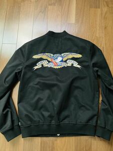 Supreme ANTIHERO Bomber jacket Sサイズ 黒 ブラック BLACK