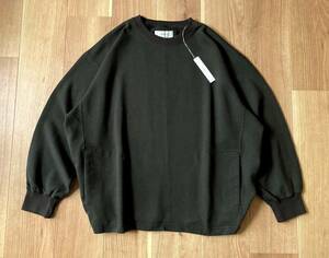 日本製★ Sandinista / Side Pocket Sweatshirt シーム ポケット付き トレーナー CHARCOAL / M サイズ サンディニスタ スウェット シャツ