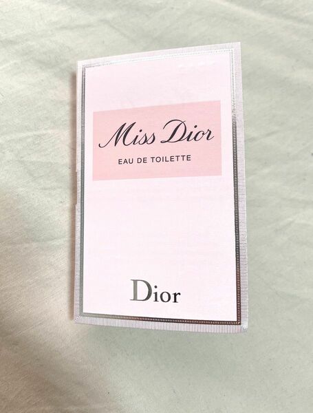 新品未使用　Miss Dior ミスディオール　オードトワレ　香水サンプル　スプレー