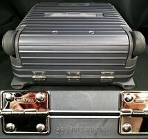 Rimowa・リモワ 882.40『リンボ』2輪ビジネス・トロリー（シールグレー） 24L 【美品】 943000_画像10