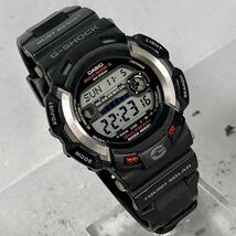 美品 G-SHOCK GW-9110-1JF GULFMANガルフマン タフソーラー 電波受信 電波ソーラー マルチバンド5 タイドグラフ ブラック チタンパーツ_画像2