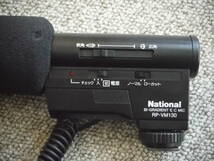 【中古】National ビデオカメラ用 マイク RP-VM130 ◆ ナショナル ホットシュー スポンジカバー【通電確認】_画像3
