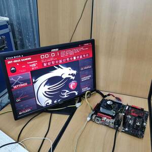 MSI Z87-GD65 GAMING/ATXマザーボード/INTEL(LGA1150)CPU対応/PCパーツ 自作PC DIY 修理材料★通電,BIOS確認のみ