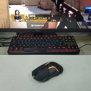 SteelSeries Rival 650 Wirelessマウス/ 62456/ワイヤレス デュアルセンサー/重量・重心カスタマイズ機能/32ビットARM プロセッサー搭載