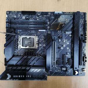 ASUS TUF GAMING Z690-PLUS D4/ATXマザーボード/(LGA1700)INTEL第12世代CPU対応/PCパーツ DIY 修理材料★動作未確認・ジャンク★現状渡し