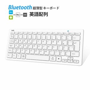 Ewin キーボード ワイヤレス bluetooth5.1 超薄型