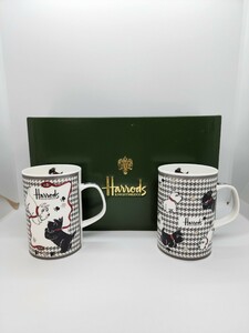 ハロッズ Harrods ペアマグカップ 未使用品