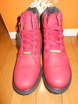 ★送料無料★防水★新品★未使用★Timberland ティンバーランド HERITAGE 6 IN WATERPROOF BOOT DARK RED NUBUCK 23.0cm◆_画像5