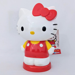 【1898】HelloKitty ハローキティ フルーツゼリー 貯金箱 シール付き ※ゼリーなし SANRIO サンリオ 置物 フィギュア コレクション